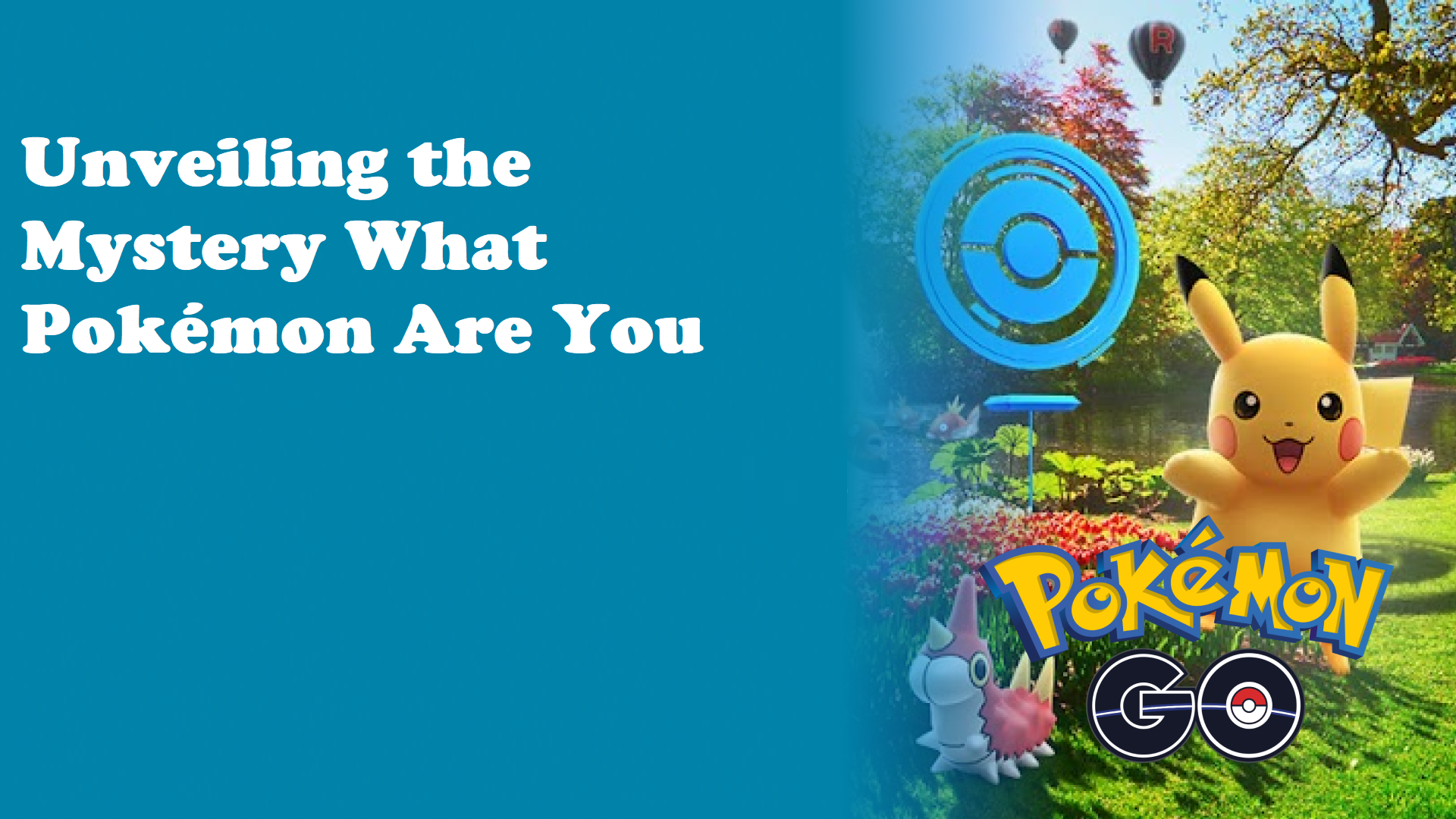 Unveiling the Mystery What Pokémon Are You?